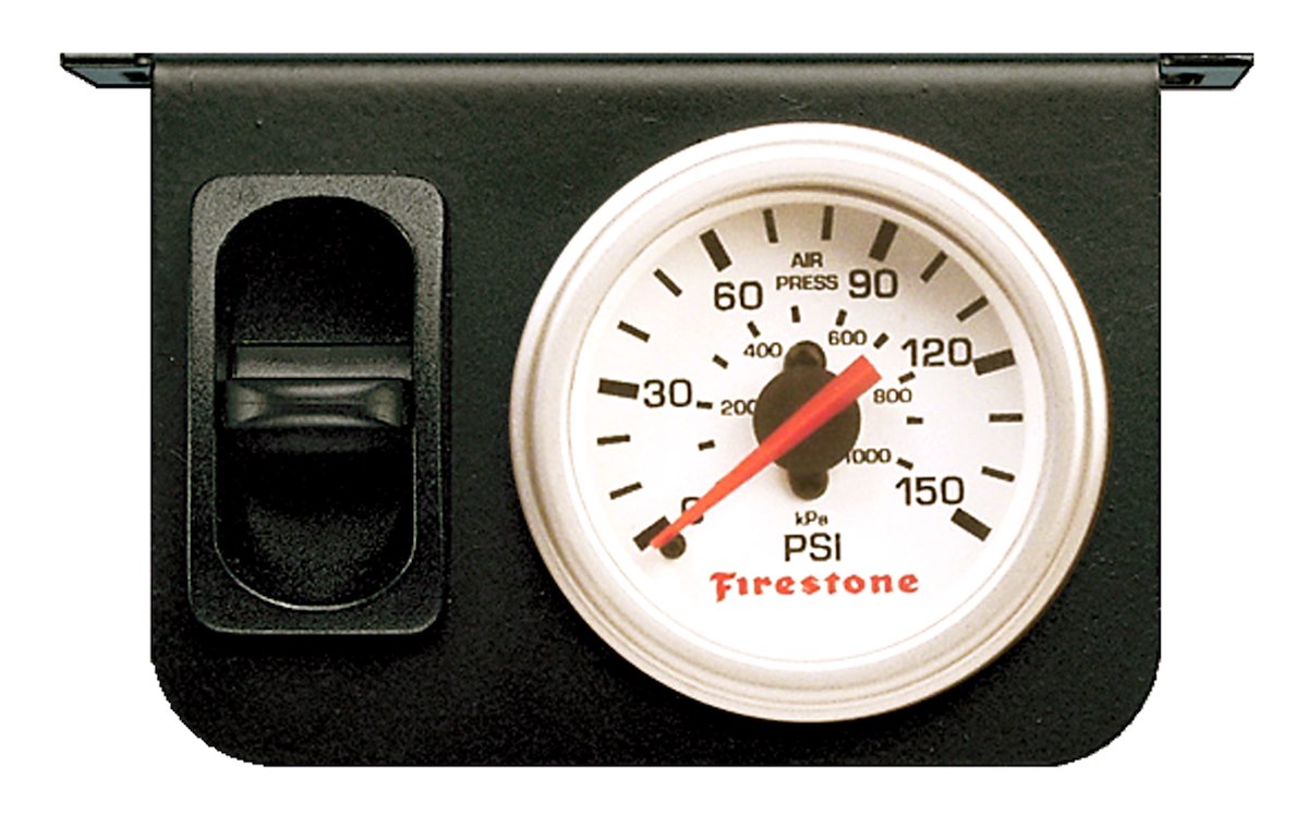 Firestone Single Gauge (WHITE) Serv (2229)