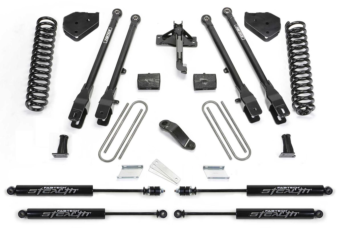 Fabtech 6' 4LINK SYS W/COILS & Stealth 2019 (K2337M)