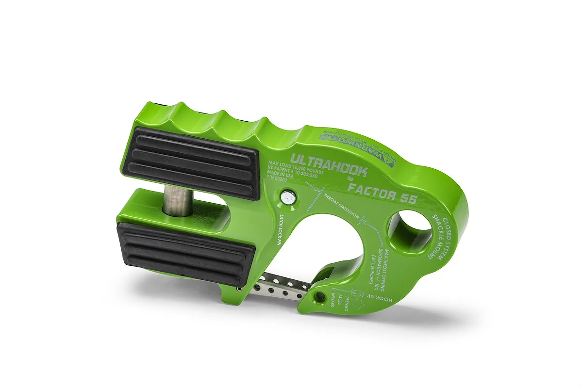 Factor 55 Ultrahook Winch Hook with Shackle M