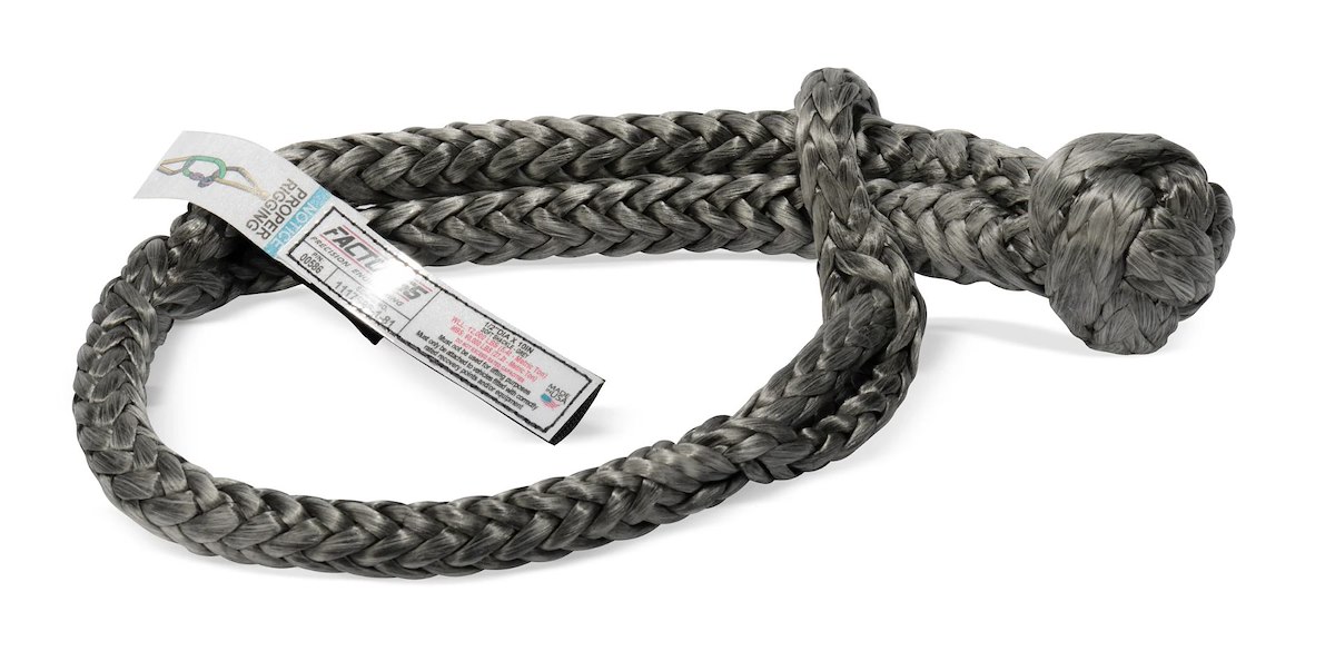 Factor 55 1/2'X10' STD Soft Shackle Grey (00586)