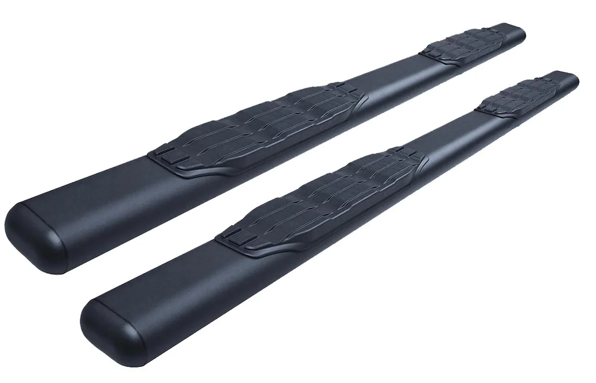 Go Rhino 5" 1000 Series Side Steps Kit - 2019-2026 Chevrolet Silverado 1500 + 7 more (105404787T)