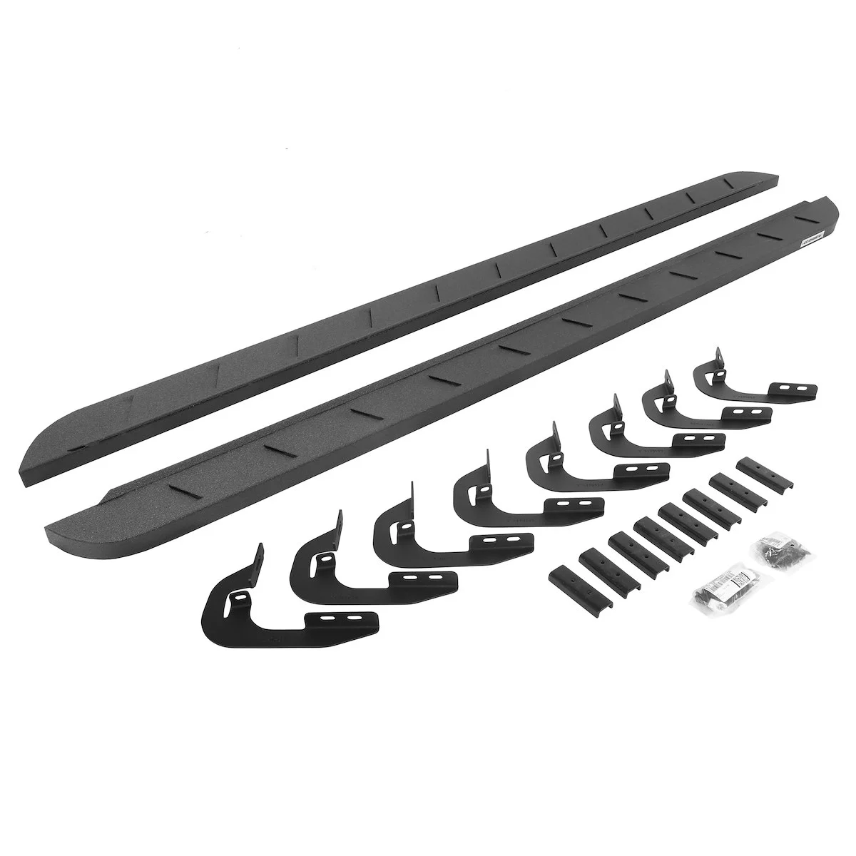 Go Rhino RB10 Slim Running Boards Kit - 2014-2018 Chevrolet Silverado 1500 + 5 more (63404787ST)