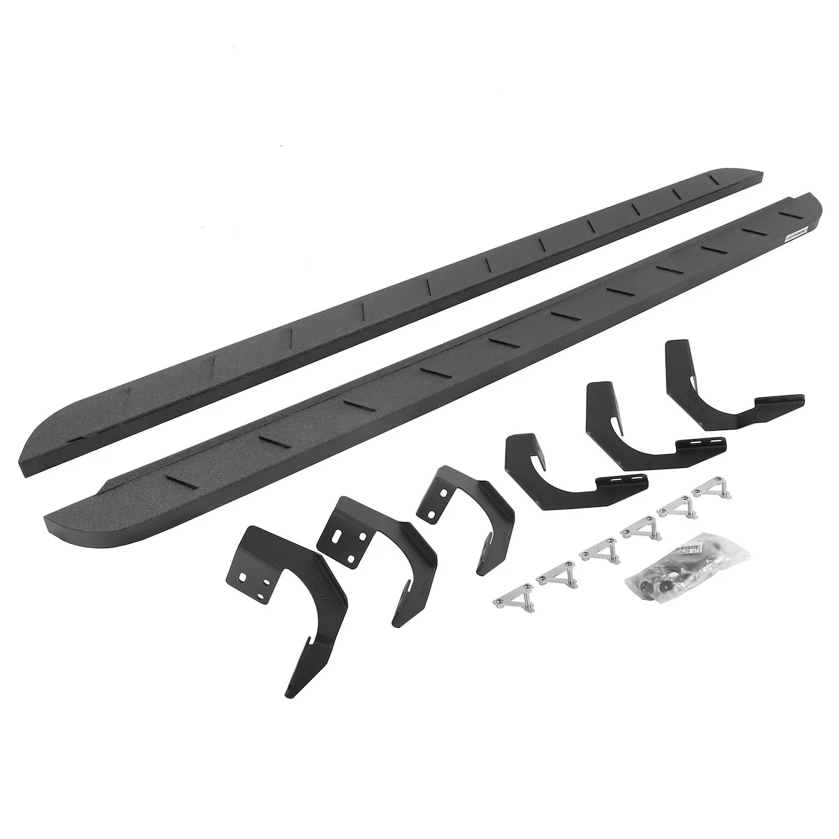 Go Rhino RB10 Slim Running Boards Kit - 2019-2024 Ram 1500 Classic / 2015-2018 Ram 1500 (63420687ST)
