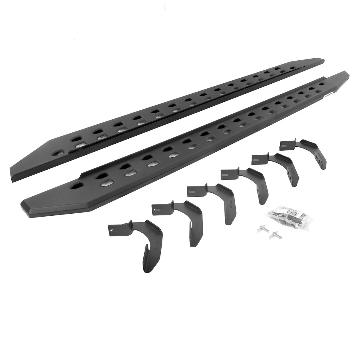 Go Rhino RB20 Slim Running Boards Kit - 2005-2026 Nissan Frontier (69434680SPC)