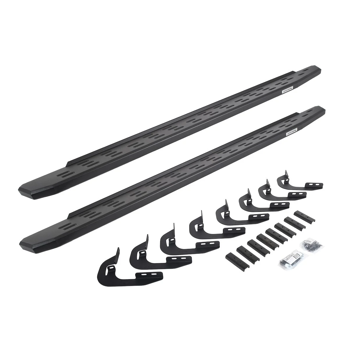Go Rhino RB30 Running Boards Kit - 2014-2018 Chevrolet Silverado 1500 + 7 more (69605880PC)