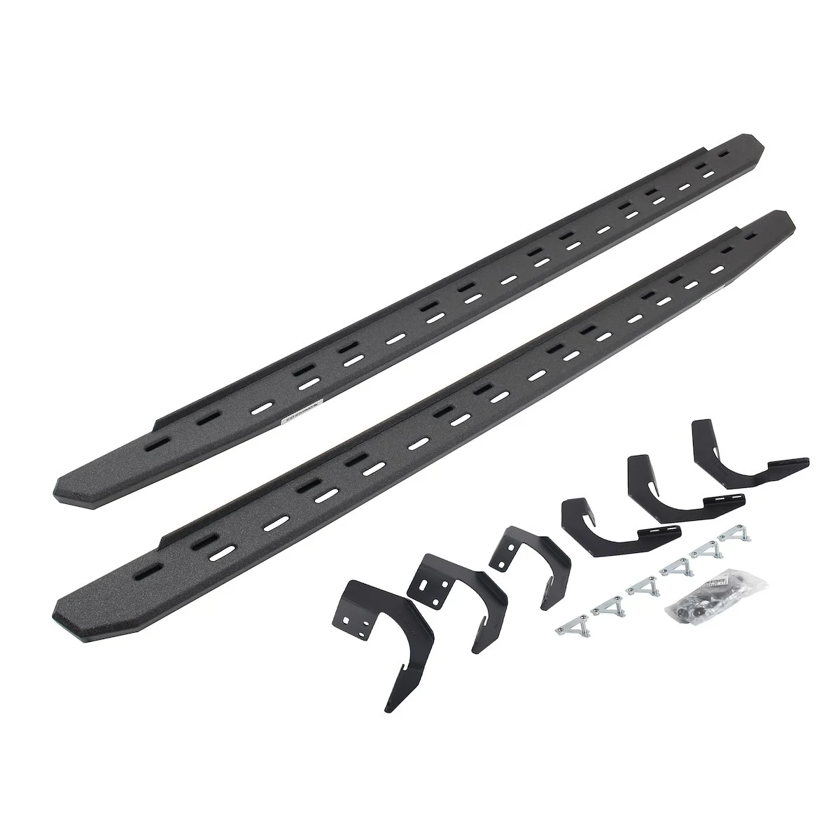 Go Rhino RB30 Slim Running Boards Kit - 2019-2024 Ram 1500 Classic / 2015-2018 Ram 1500 (69620687ST)