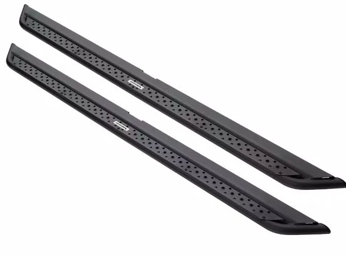 Go Rhino Dominator Xtreme DSS Side Steps Kit - 2005-2026 Nissan Frontier (DSS4346T)
