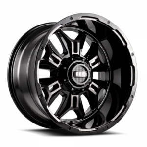GRID Off-Road GD11 20x10.0 8x165.1 -25mm Offset - Double Dark Tint / Gls Blk Lip