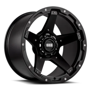 GRID Off-Road GD04 20x9.0 8x180 -12mm Offset - Matte Black