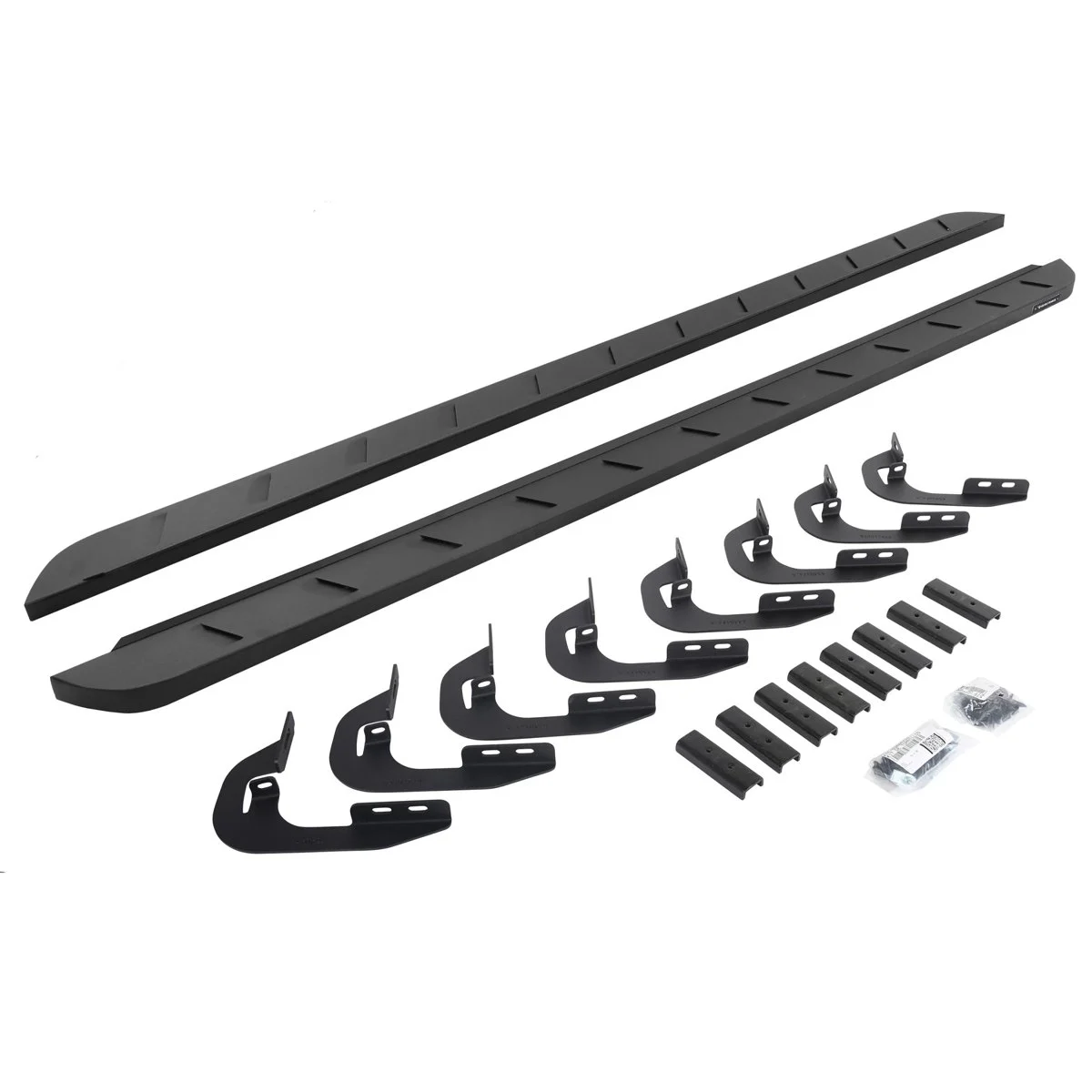 Go Rhino RB10 Slim Running Boards Kit - 2014-2018 Chevrolet Silverado 1500 + 5 more (63404787SPC)