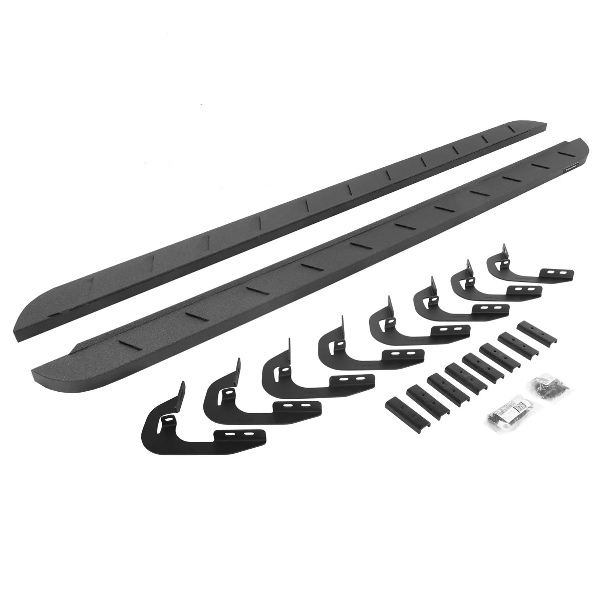 Go Rhino RB10 Slim Running Boards Kit - 2014-2018 Chevrolet Silverado 1500 + 5 more (63404787ST)