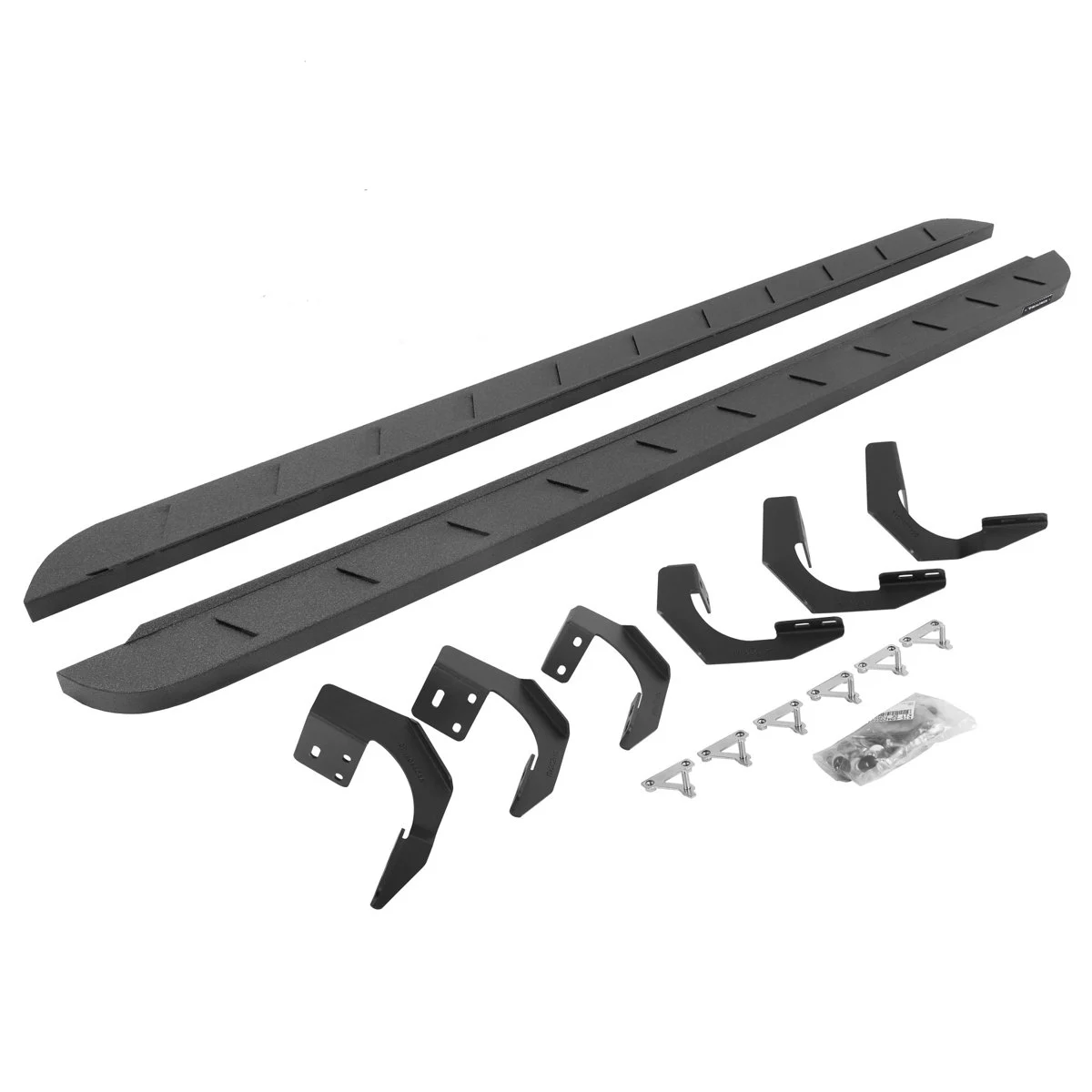 Go Rhino RB10 Slim Running Boards Kit - 2019-2024 Ram 1500 Classic / 2015-2018 Ram 1500 (63420687ST)
