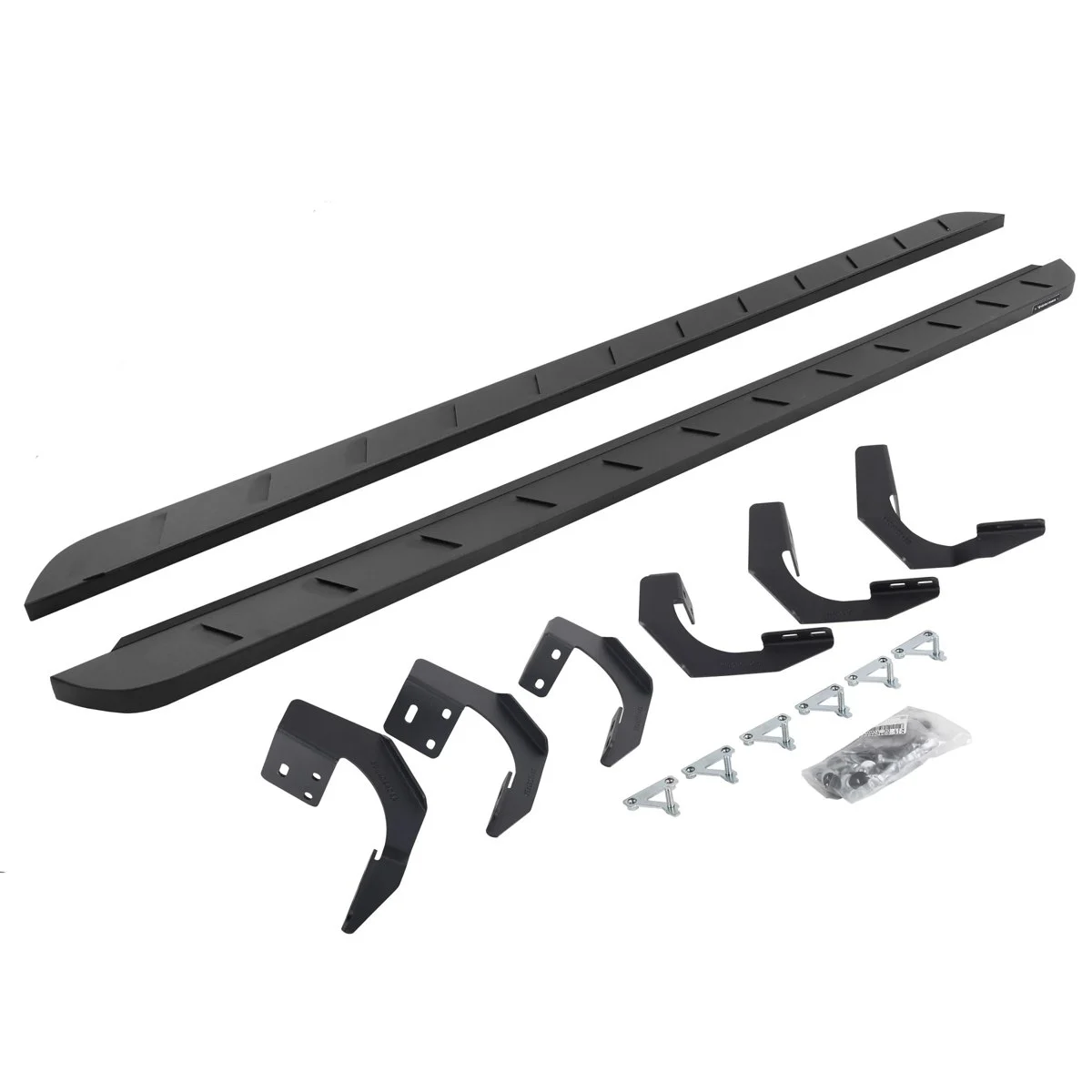 Go Rhino RB10 Slim Running Boards Kit - 2019-2024 Ram 1500 Classic / 2015-2018 Ram 1500 (63429980SPC)