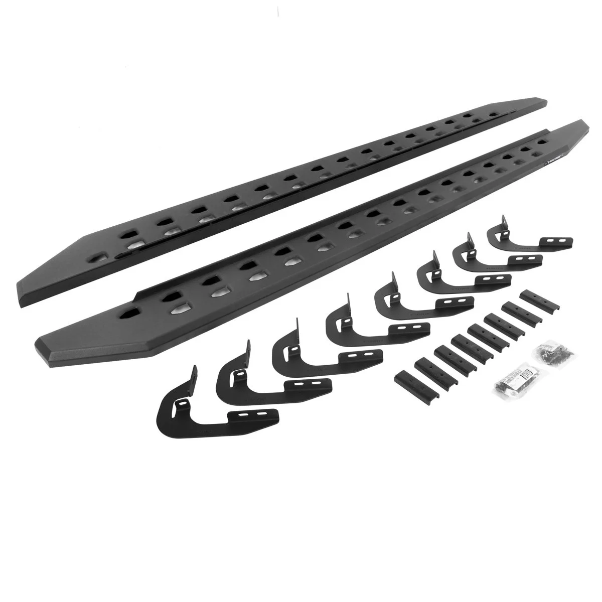 Go Rhino RB20 Slim Running Boards Kit - 2014-2018 Chevrolet Silverado 1500 + 5 more (69404787SPC)