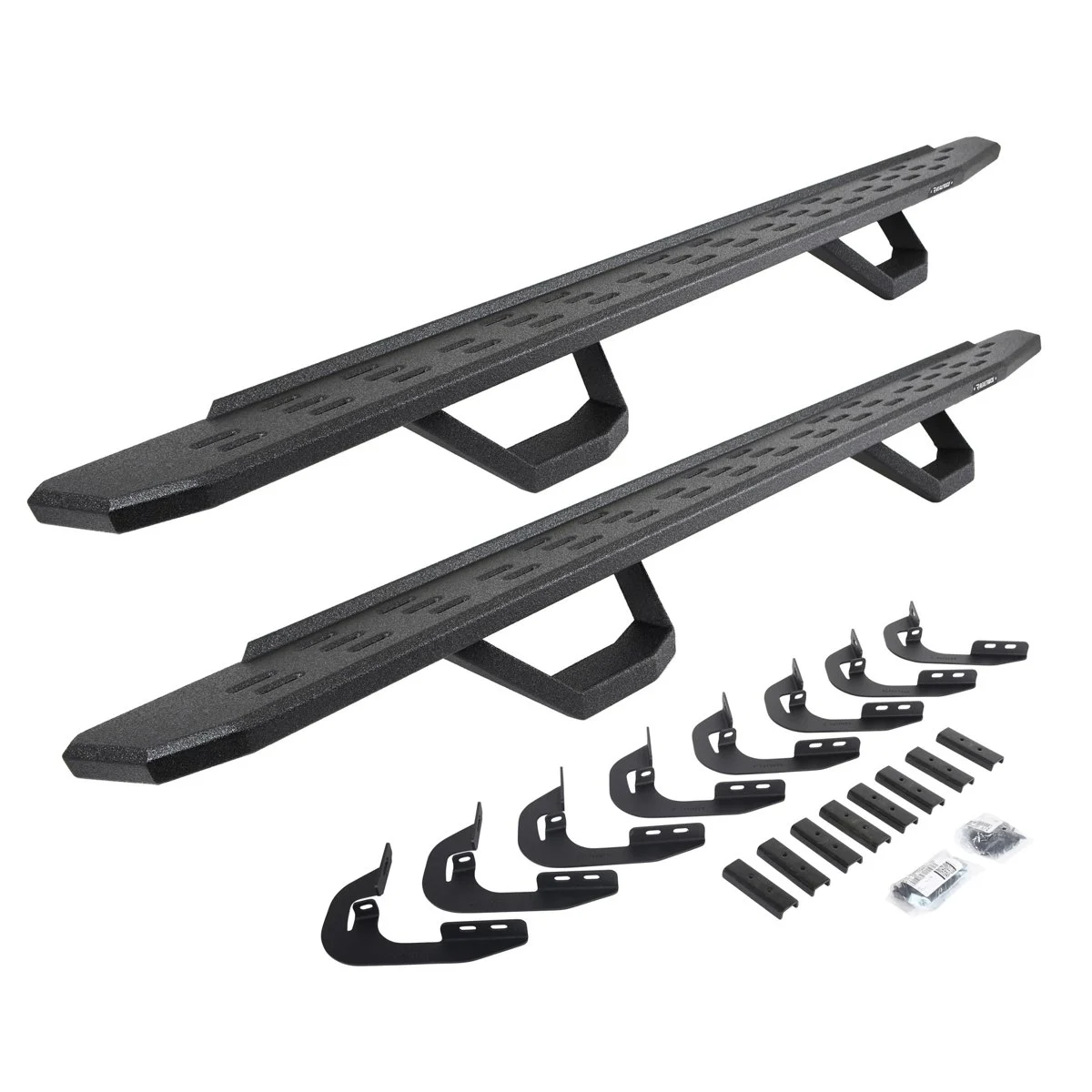 Go Rhino RB30 Running Boards Kit - 2014-2018 Chevrolet Silverado 1500 + 5 more (6960478720T)