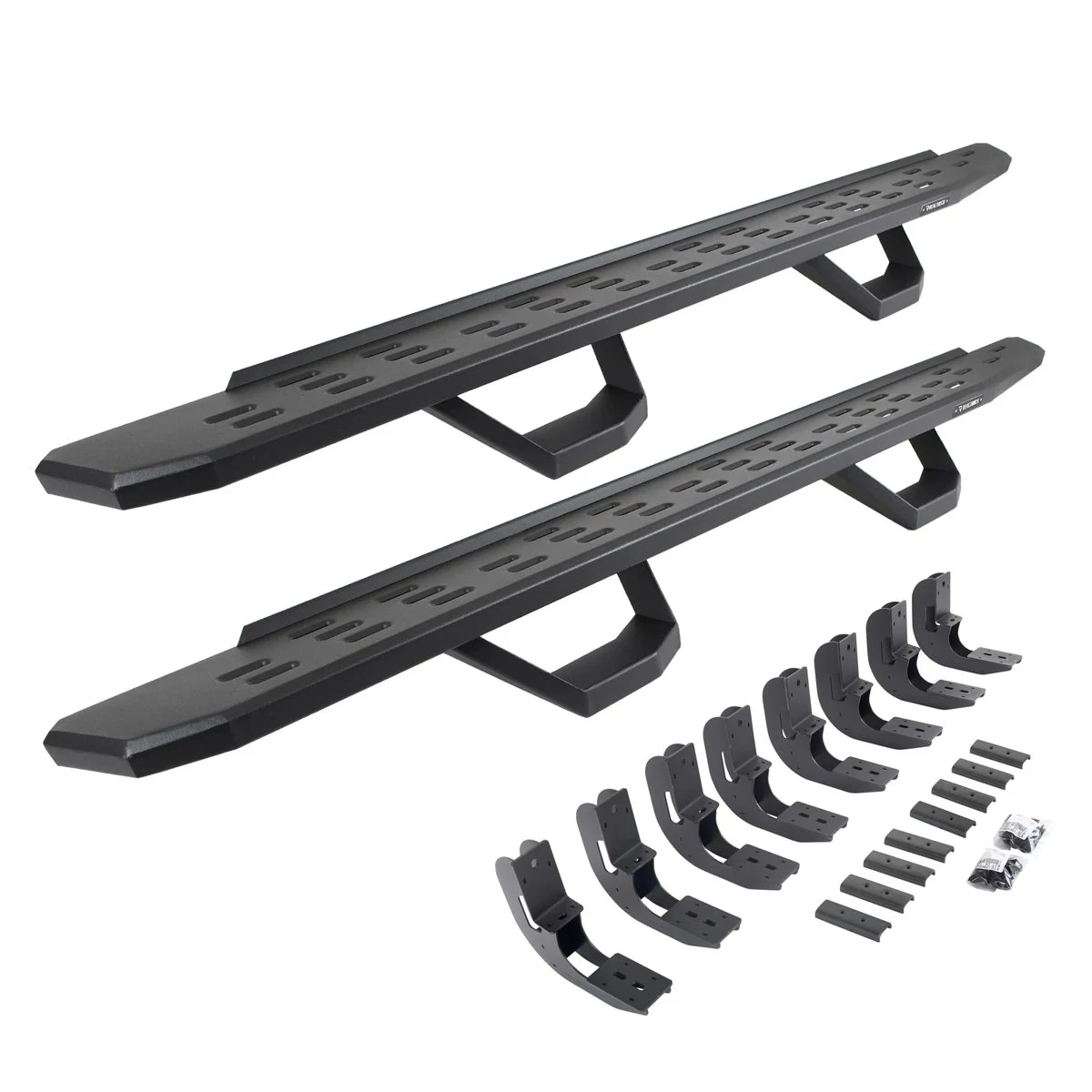 Go Rhino RB30 Running Boards Kit - 2019-2026 Chevrolet Silverado 1500 + 7 more (6960488020PC)