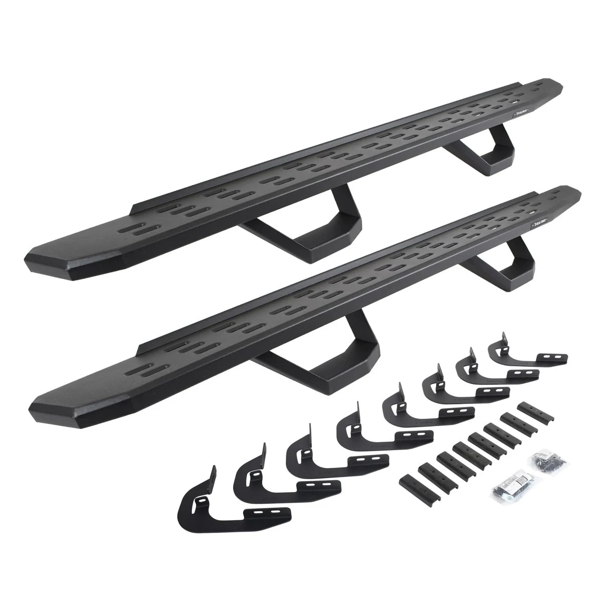 Go Rhino RB30 Running Boards Kit - 2014-2018 Chevrolet Silverado 1500 + 7 more (6960588020PC)
