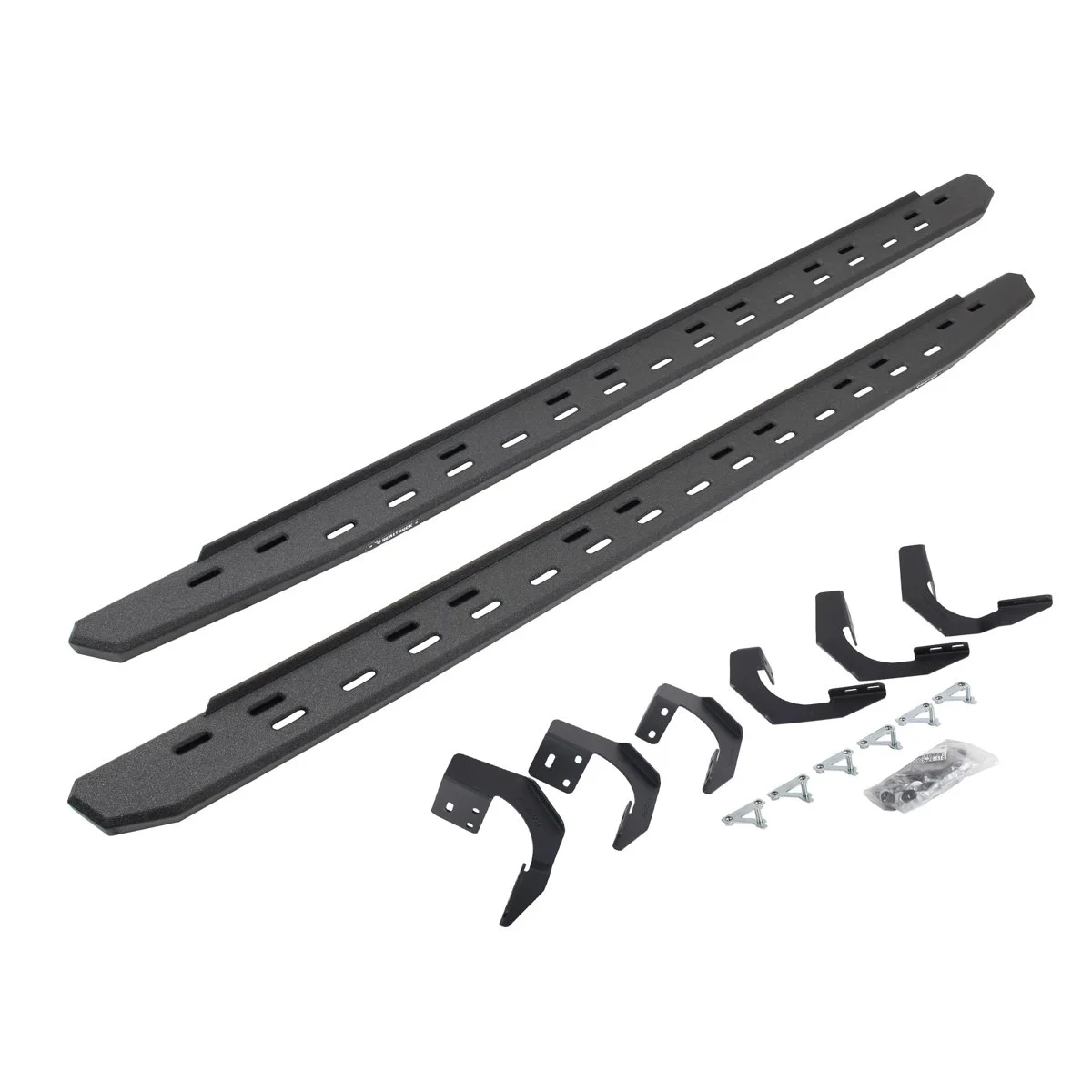 Go Rhino RB30 Slim Running Boards Kit - 2019-2024 Ram 1500 Classic / 2015-2018 Ram 1500 (69620687ST)