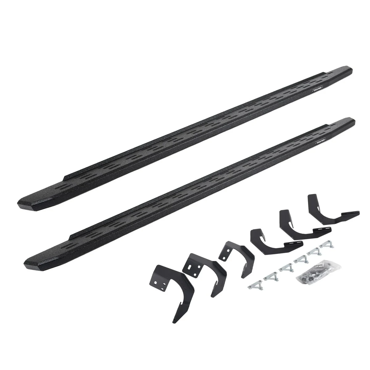 Go Rhino RB30 Running Boards Kit - 2019-2024 Ram 1500 Classic / 2015-2018 Ram 1500 (69620687T)