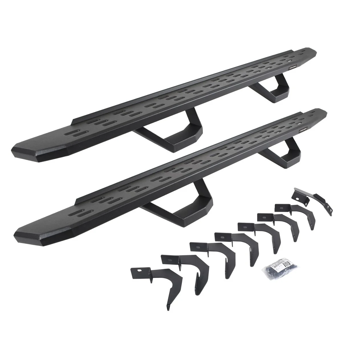 Go Rhino RB30 Running Boards Kit - 2015-2026 Chevrolet Colorado / 2015-2026 GMC Canyon (6962358020PC)