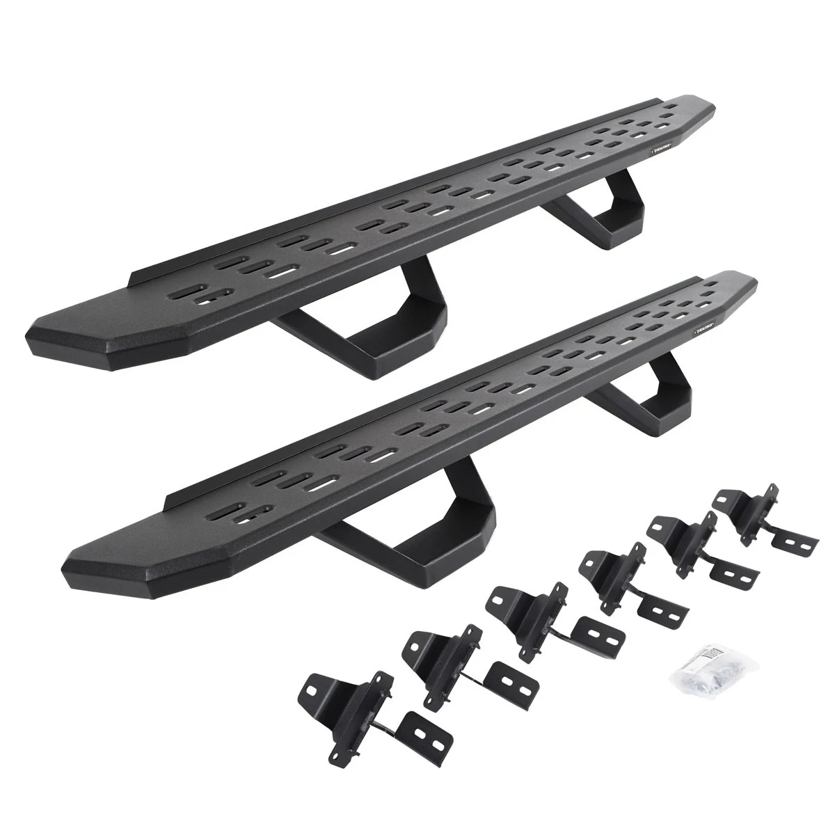 Go Rhino RB30 Running Boards Kit - 2018-2026 Jeep Wrangler Jlu (6965067320PC)
