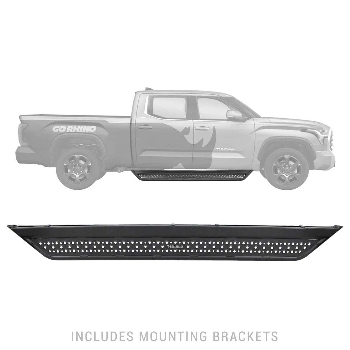 Go Rhino Dominator Xtreme D6 Side Steps Kit - 2022-2026 Toyota Tundra
