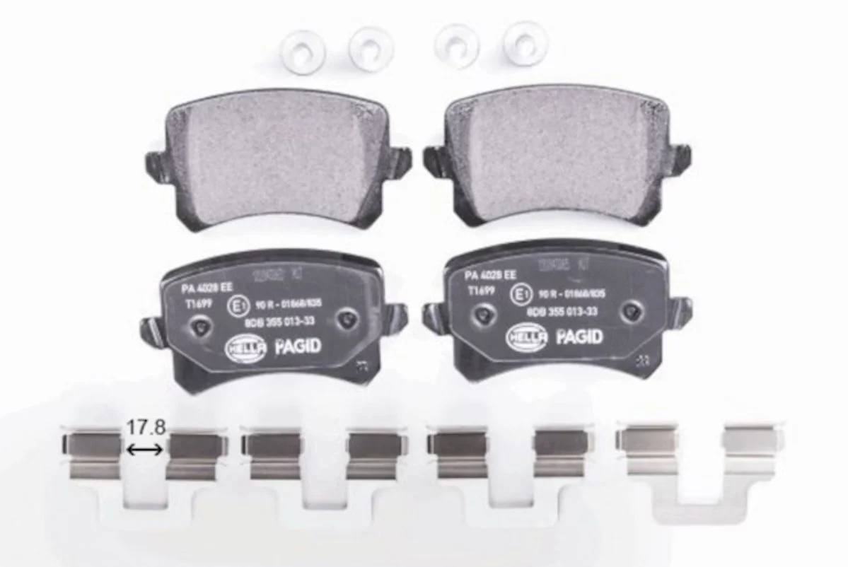 Hella Brake Pad Set Disc Brake