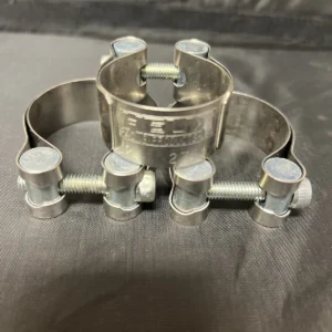 Helix Racing Stainless Steel Muffler Clamp 1.44