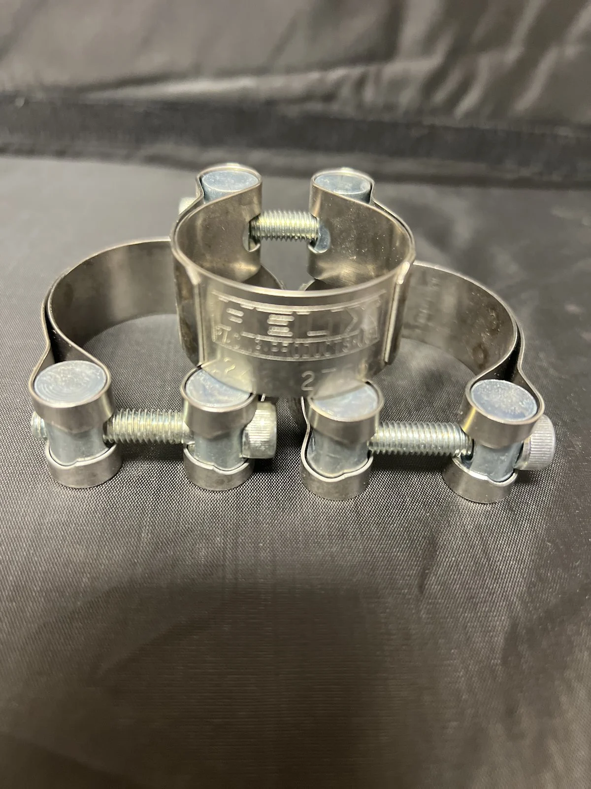 Helix Racing Stainless Steel Muffler Clamp 1.44