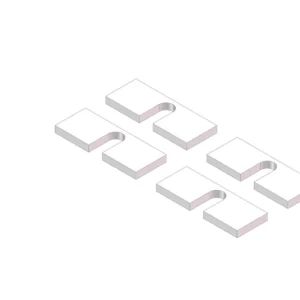 Husky Towing Base Rail Spacer Kit