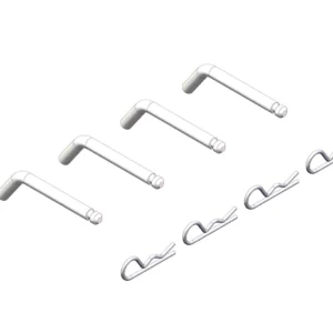 Husky Towing 5TH Wheel ISR Baserail Pin Kit 4-Piece