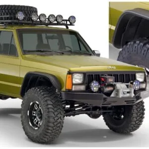 Bushwacker 84-01 XJ Flat Style Flare (10922-07)