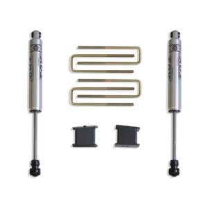 Maxtrac 4" Lift Blks U-Bolts FOX Rear Shocks