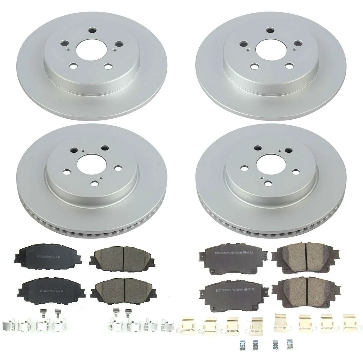 Powerstop Z17 Coated Brake Kit