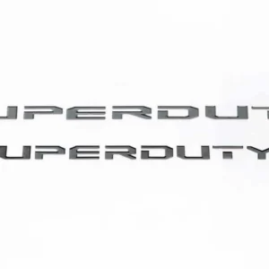 Putco Ford Super Duty Hood Lettering (BLA