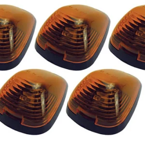 Pacer Perf LED F250 Cab Amber 5-Piece 99+
