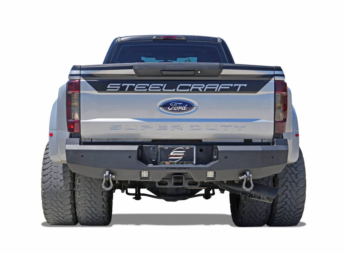 Steelcraft Fortis Rear Bumper Textured Black