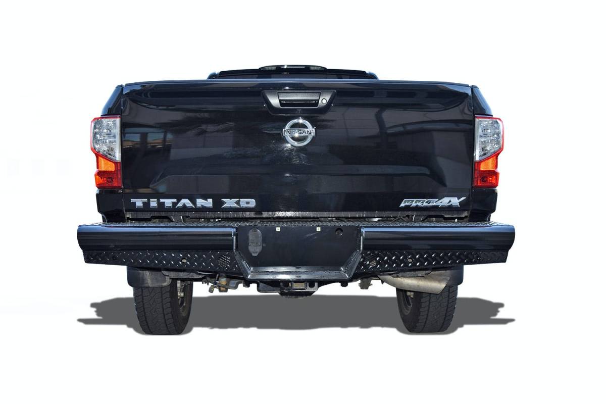 Steelcraft HD Rear Bumper Replacements Black