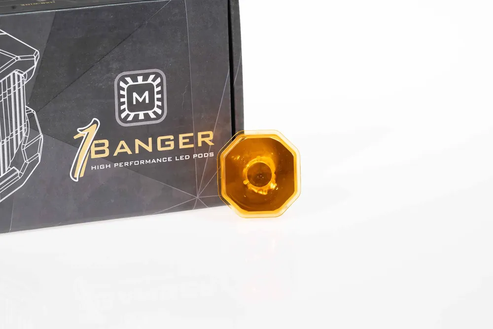 Morimoto Lens Only: 1Banger (Yellow / Spot / Each)