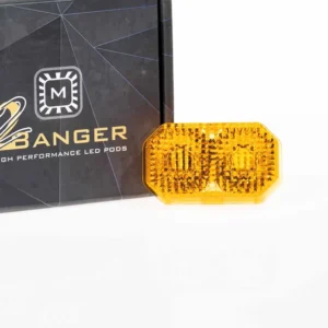 Morimoto Lens Only: 2Banger (Yellow / Flood / Each)