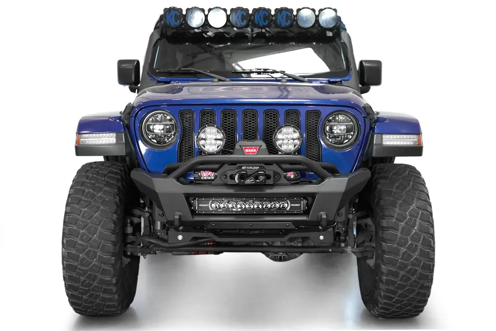 Addictive Desert Designs Jeep JL/JT Phantom Winch Stubby Front