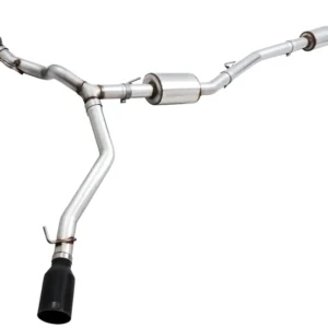 AWE Tuning Tread Edition Catback Dual Exhaust for Jeep JT 3.6L - Diamond Black Tips (3015-33101)