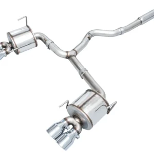 AWE Tuning Touring Edition Catback Exhaust for VB Subaru WRX - 4" Chrome Silver Tips (3015-42979)