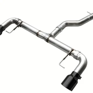 AWE Tuning Track Edition Axleback Exhaust for BMW G2X 330i/430i - 4.5" Diamond Black Tips (3020-33429)