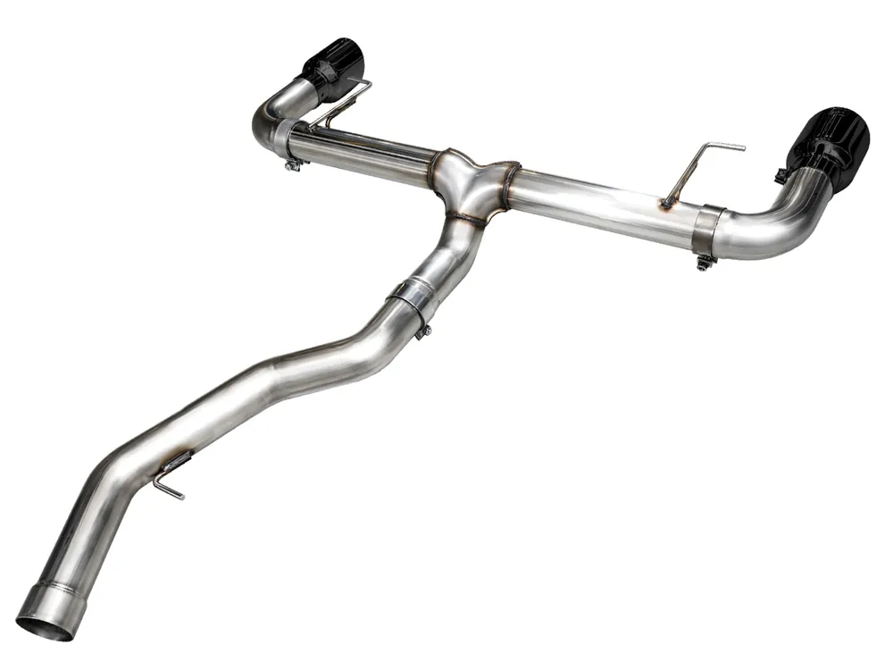 AWE Tuning Track Edition Axleback Exhaust for BMW G2X 330i/430i - 4.5" Diamond Black Tips (3020-33429)