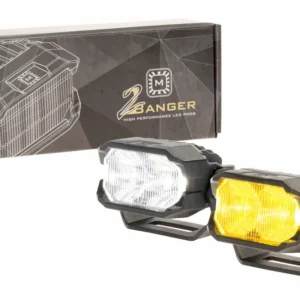 Morimoto 2Banger NCS LED Pods (SAE Wide / White / Set)