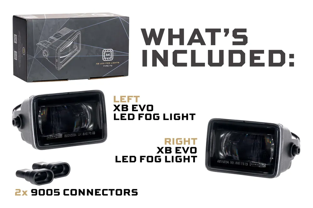 Morimoto XB Evo Fog Lights: Type F2 (White / Set) - view 2