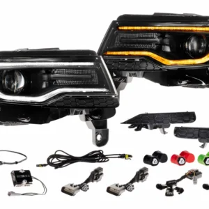 Morimoto XB LED Headlights: Jeep Grand Cherokee (14-22 / Gen II / Set)