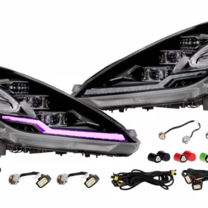 Morimoto XRGB Evo Headlights: 09-21 Nissan 370Z (Set)