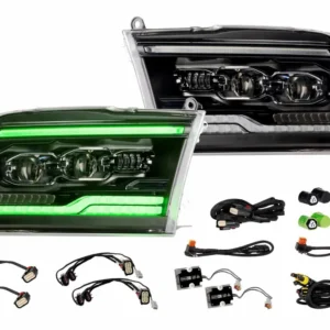 Morimoto XRGB Evo Headlights: 09-18 Dodge Ram (Set)